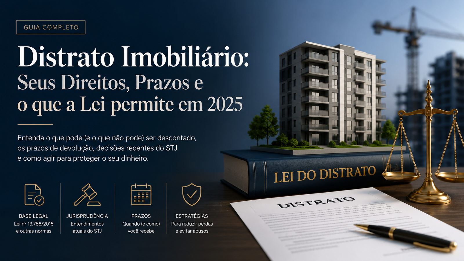 Imagem do artigo Distrato imobiliário em 2026: 8 dicas para desistir sem cair em armadilhas